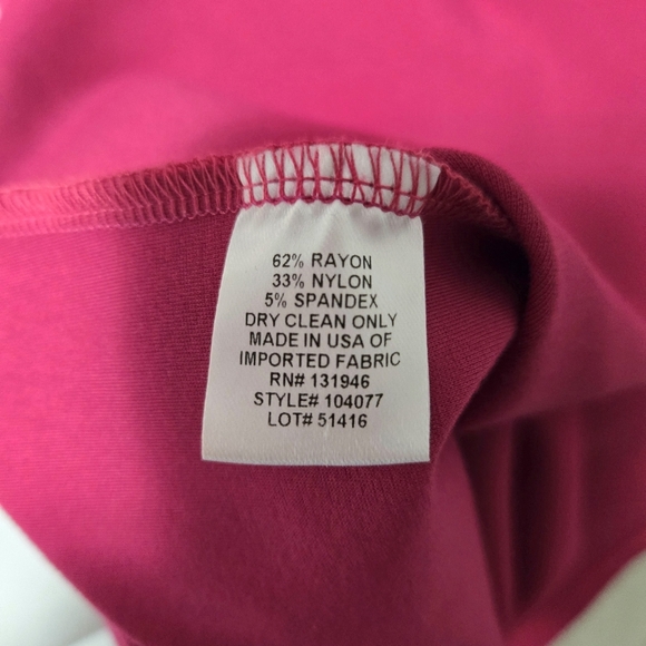 Jude Connally Magenta Pink Shift Dress, XS - Picture 11 of 11